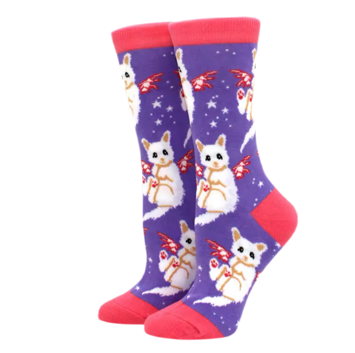 Chaussettes Chats Ailés