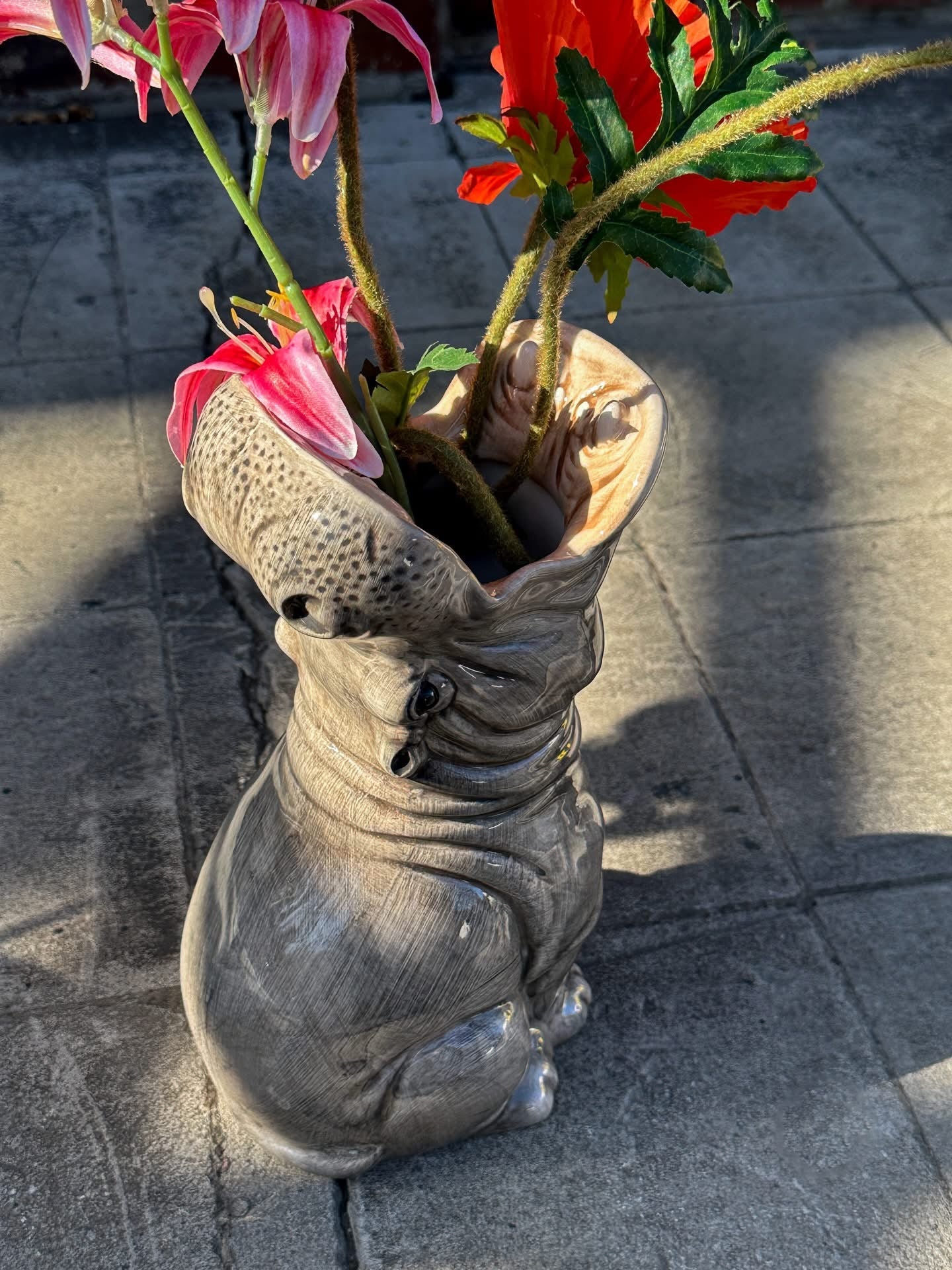 Grand Vase Hippopotame Hungry Hippos