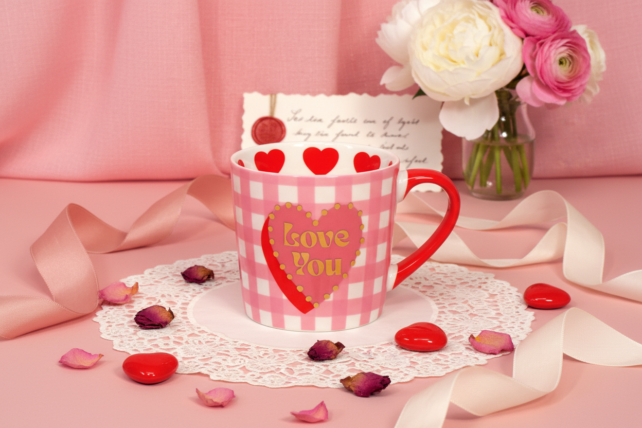 Tazza Cuori "Love You"