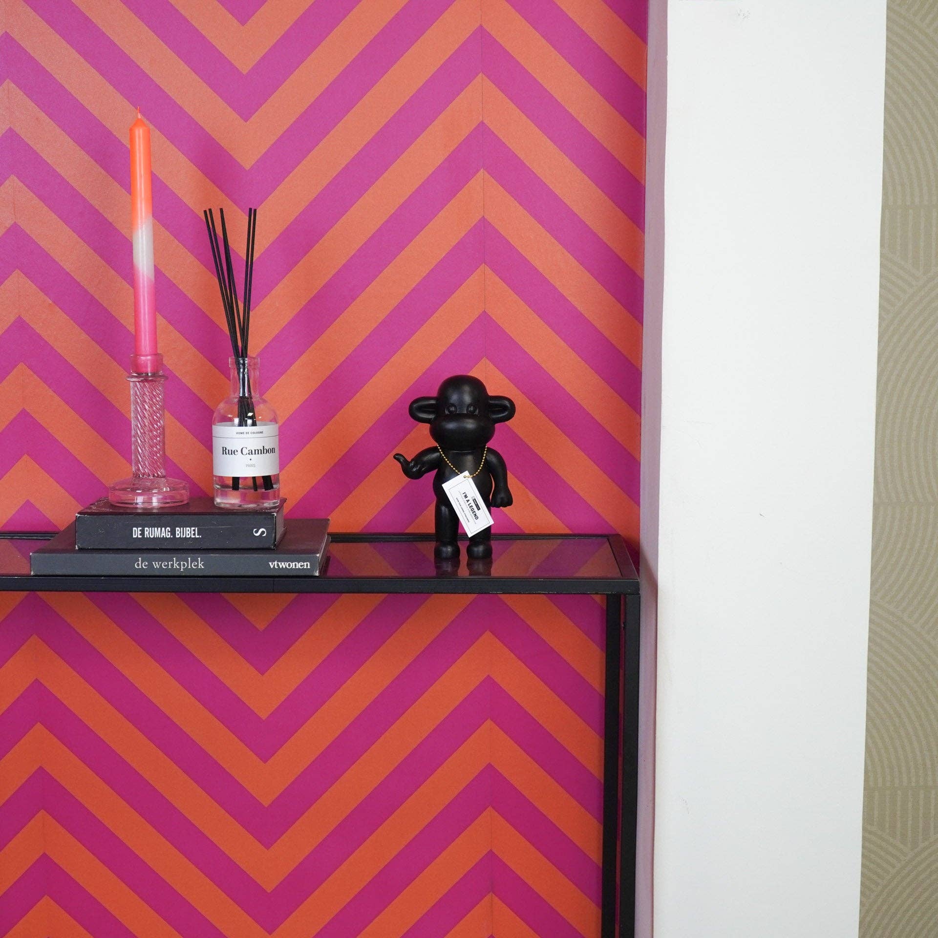 Statuetta Scimmia Hang Loose "La Leggenda" - Nero S