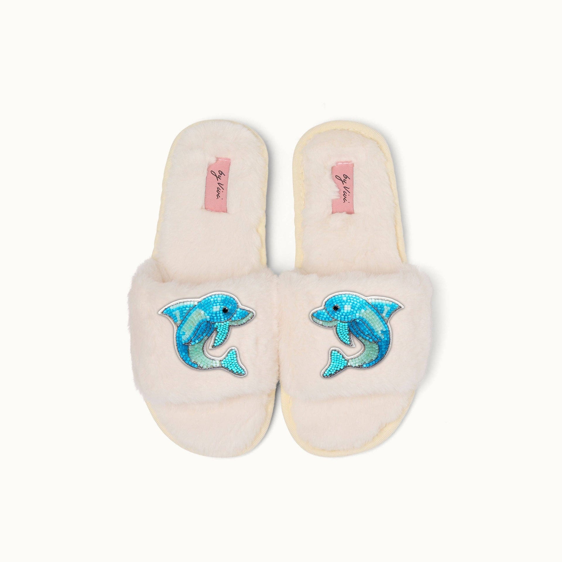 Paire de broches pour Chaussons - Dauphins