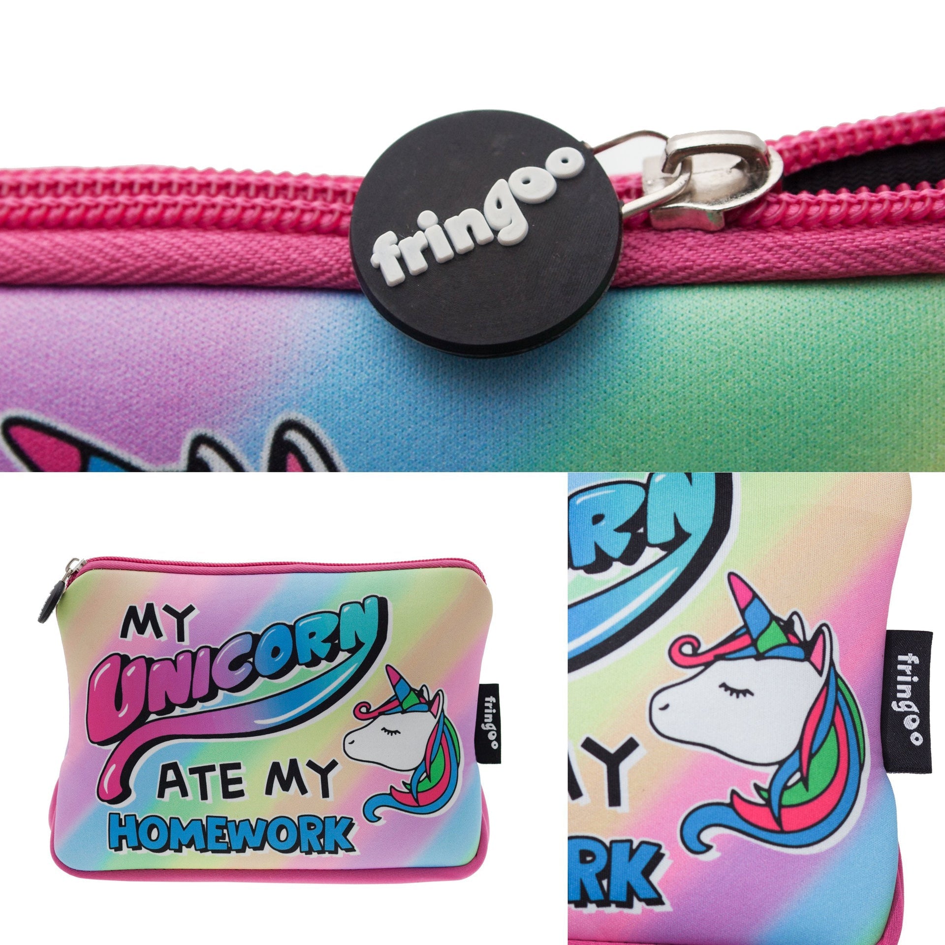 Grande trousse scolaire – licorne « Ate »