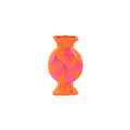 Vaso da fiori - Bonbon Toffee - Ceramica - Rosa/Arancione - 12x6,5x20cm