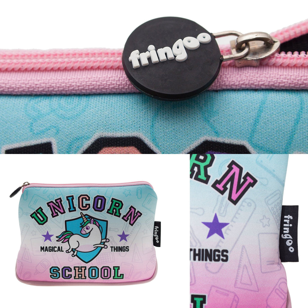 Grande trousse scolaire – motif licorne