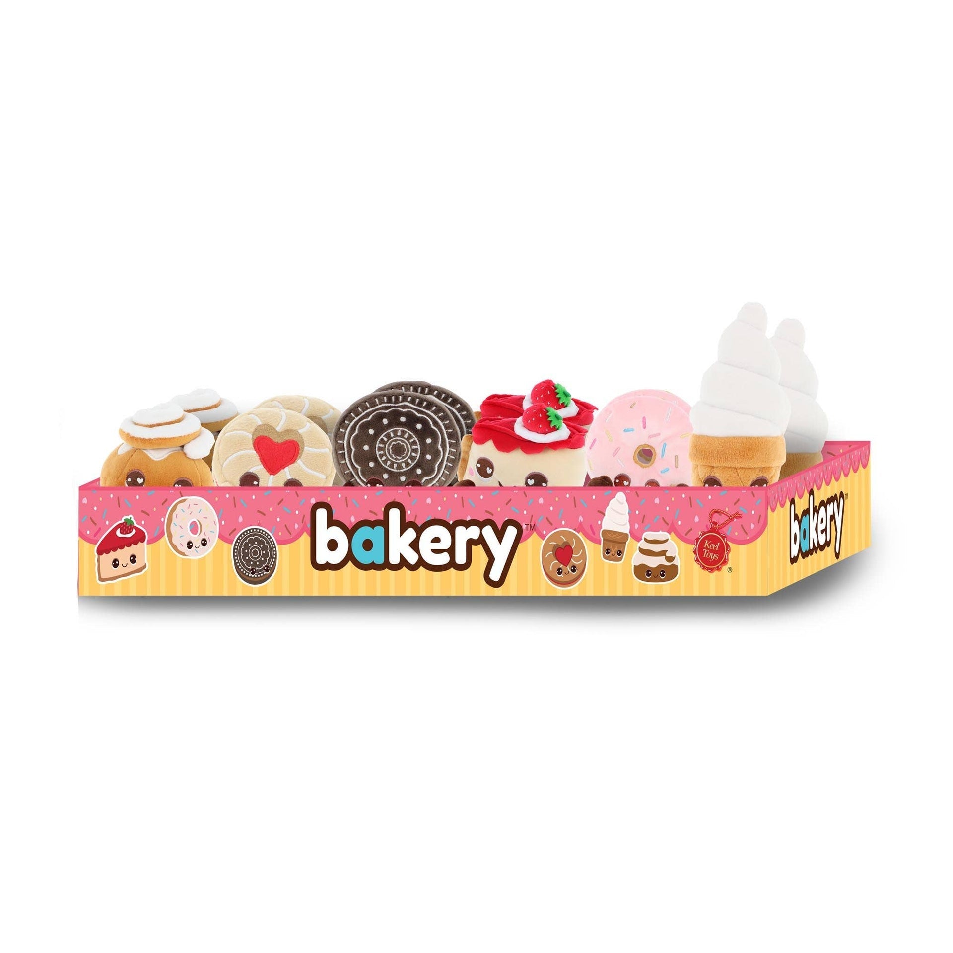 Mini peluches pâtisseries Bakery Sweet Treats 8 cm