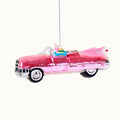 Decorazione sospesa Auto Rosa retrò