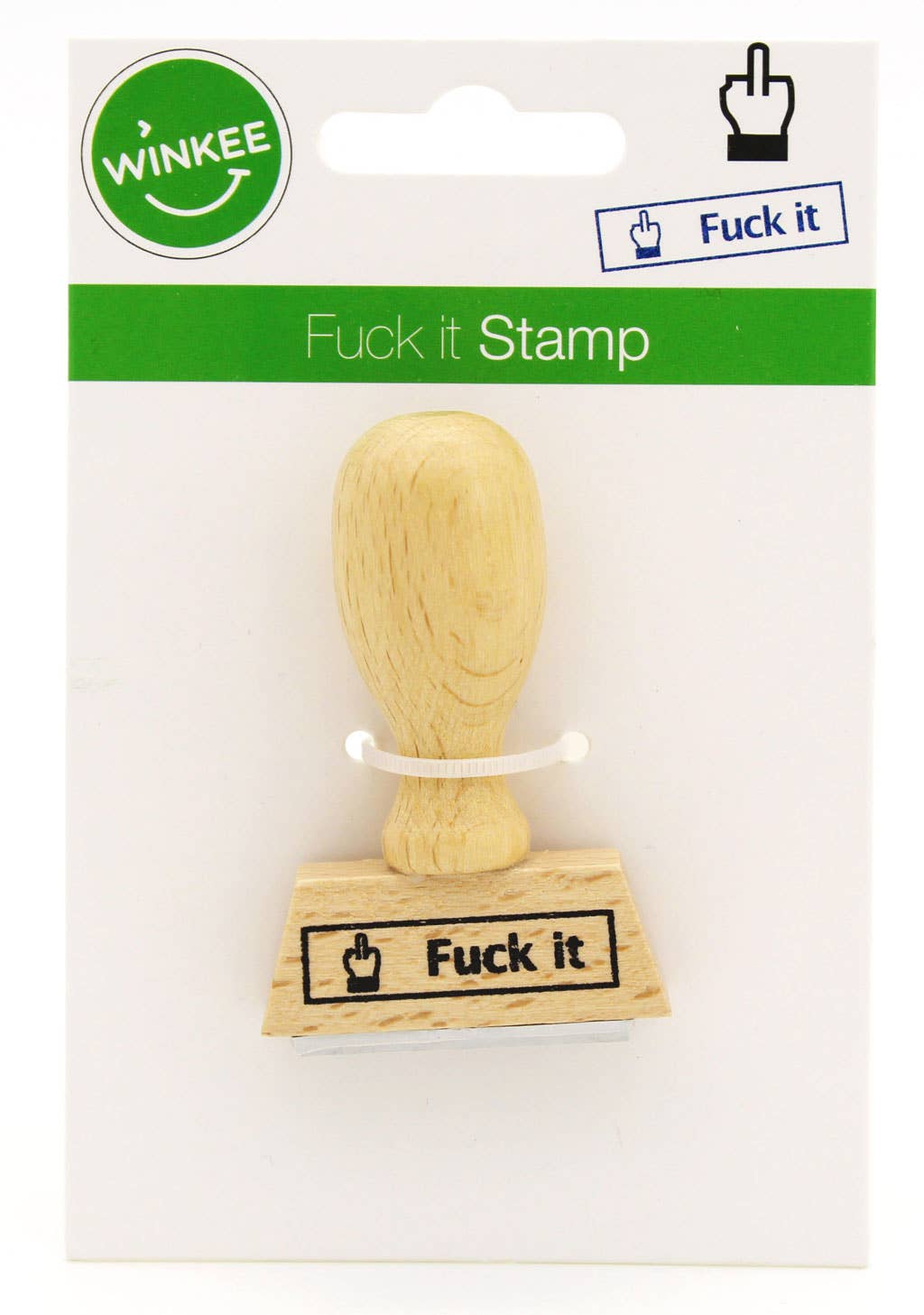 Tampon d’opinion « Fuck it »