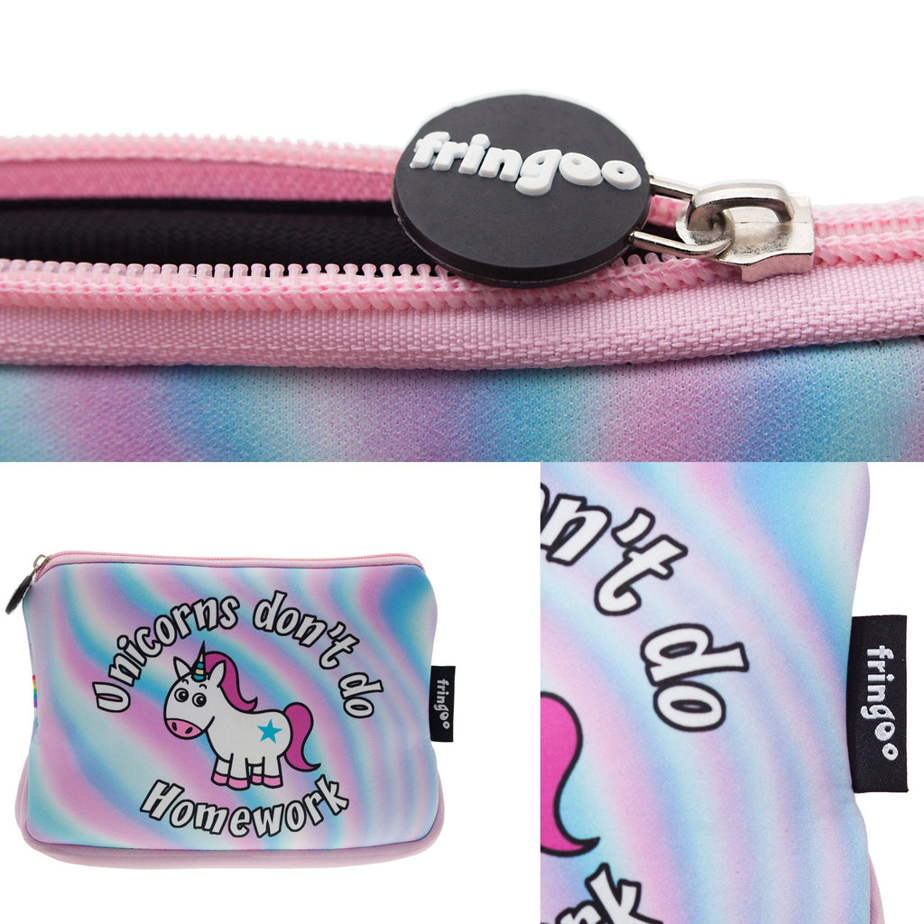 Grande trousse scolaire – licorne « Homework »