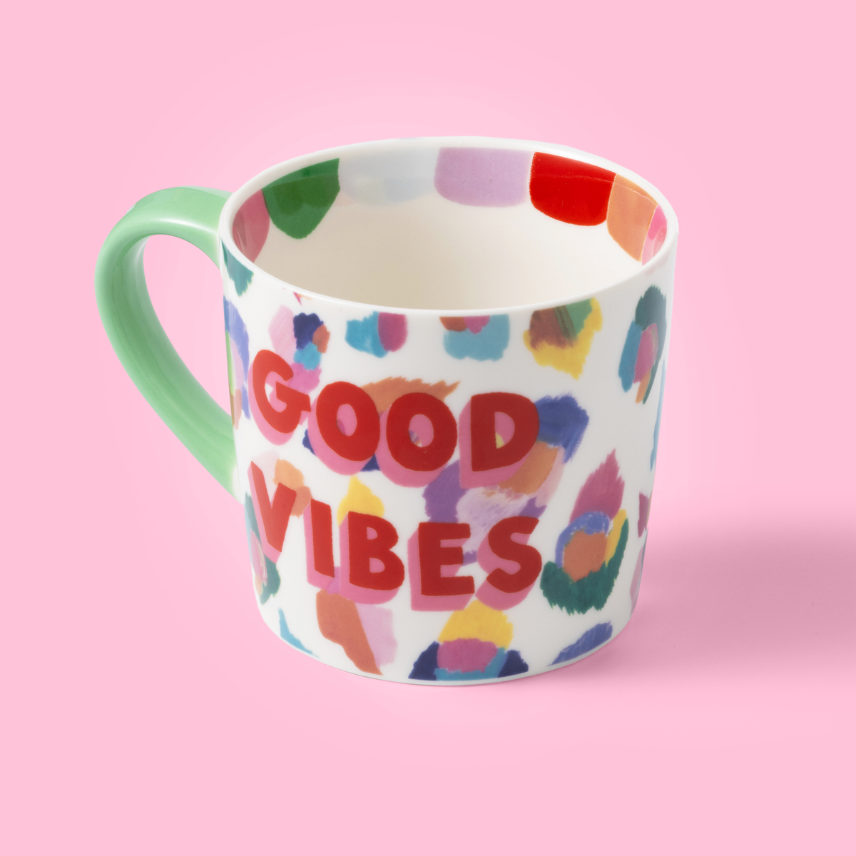 Mug Léopard « Good Vibes » – 300 ml