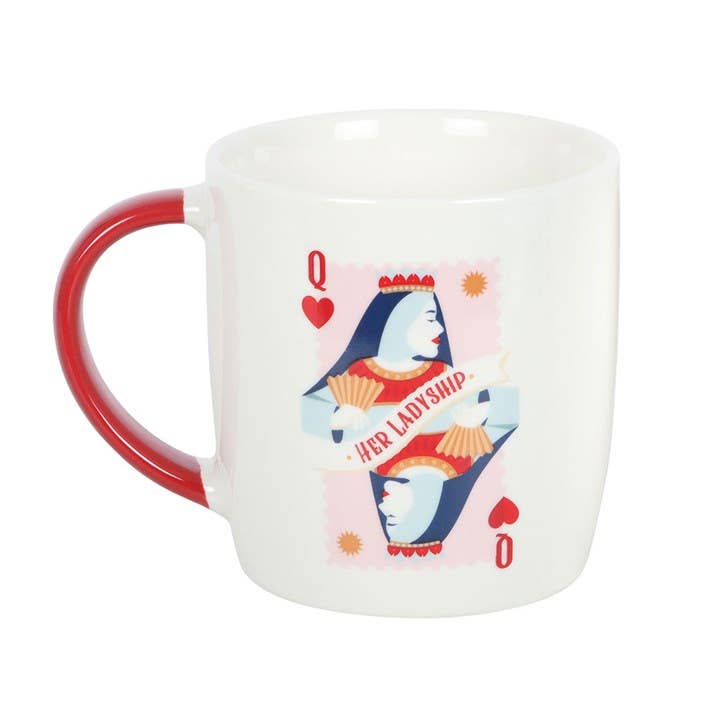 Tazza Carte da gioco - Regina di Cuori