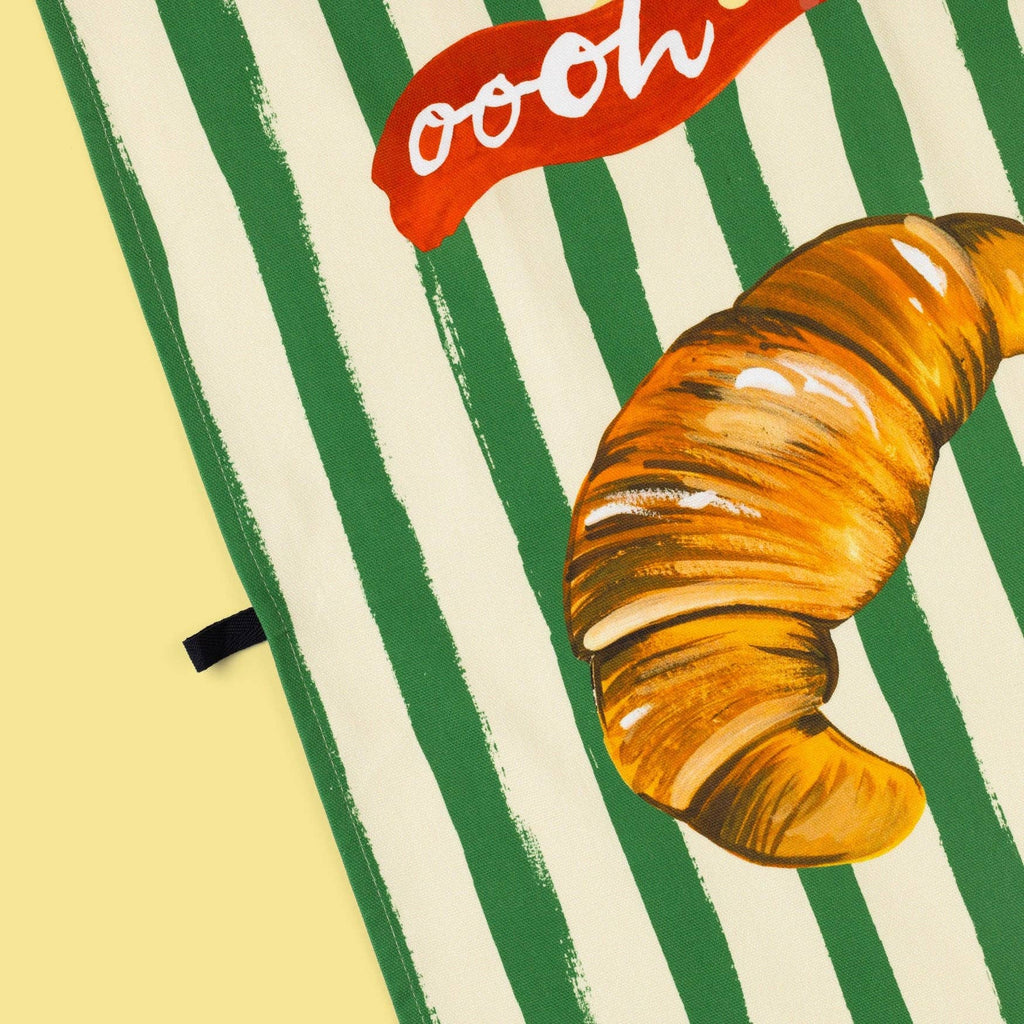 Oooh La La Serviette de Cuisine Croissant