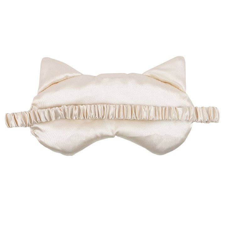Maschera da Notte Gatto in Raso