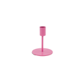 Portacandele - Basic - Metallo - Rosa Neon - 8x8x10cm