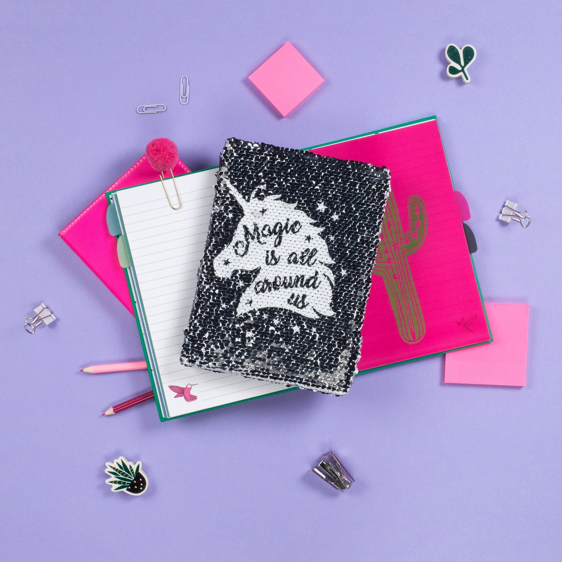 Carnet à sequins – Magic All Around