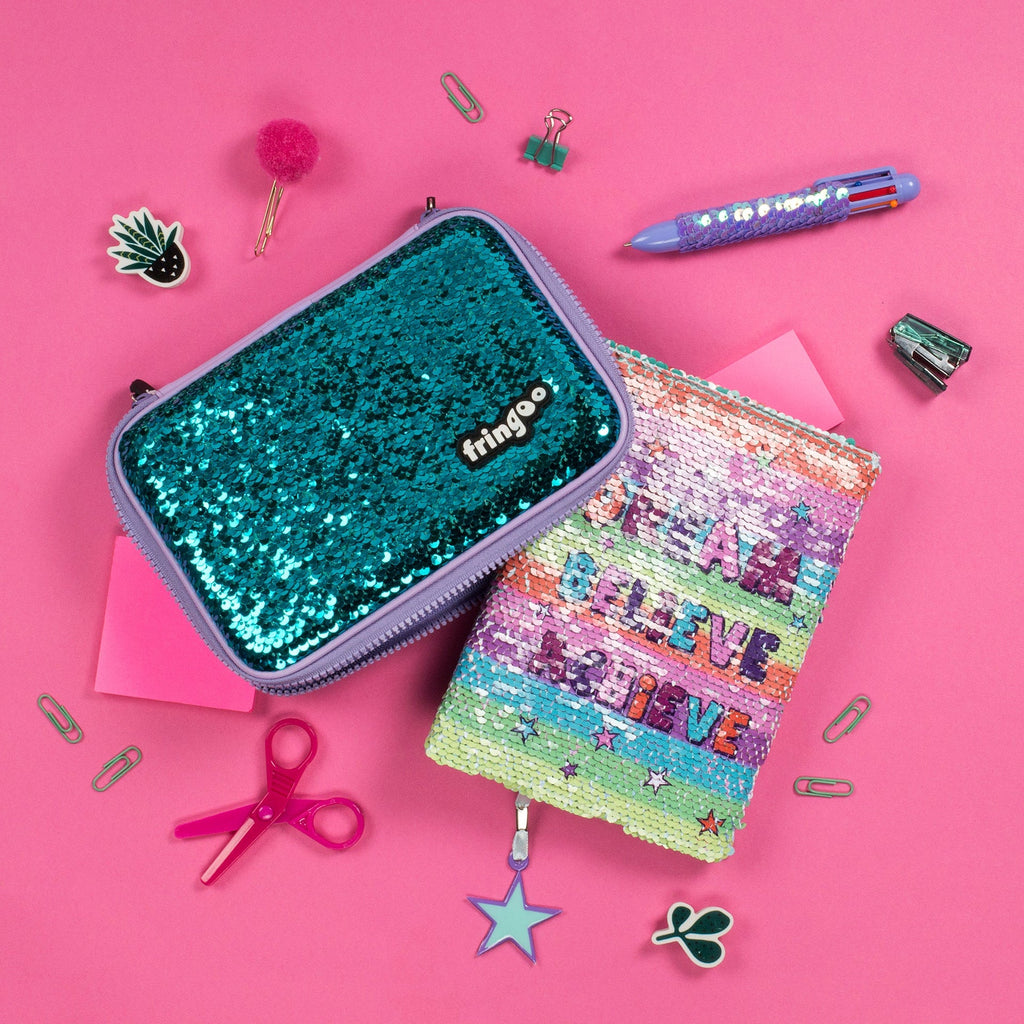 Carnet à sequins – Dream Believe Achieve