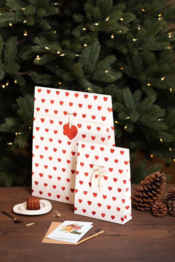 Cuori rossi - Sacchetto regalo