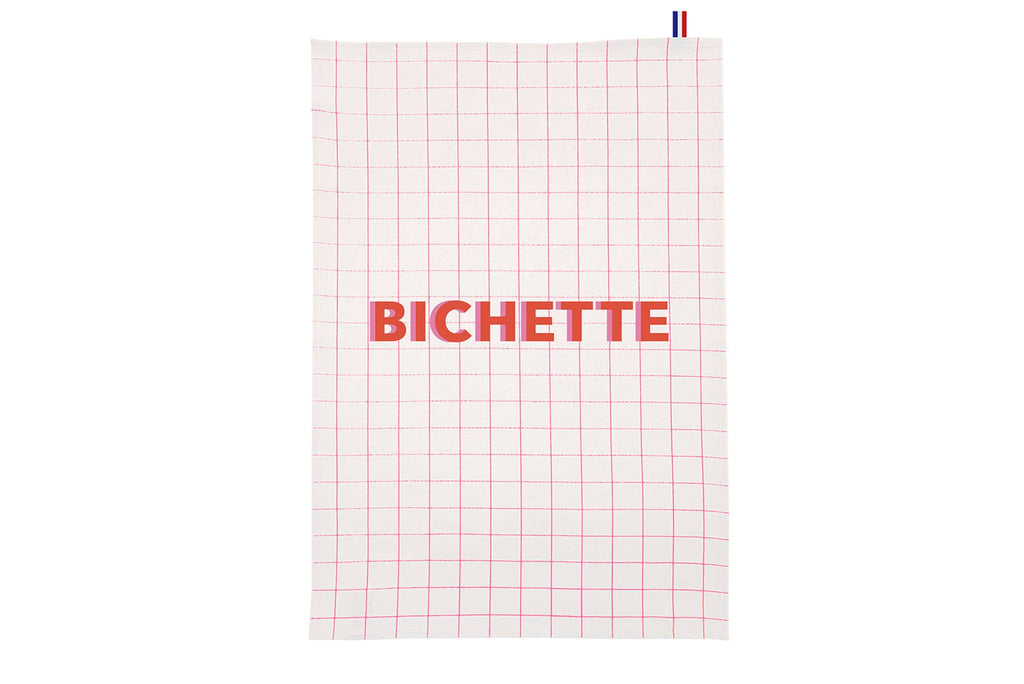 Torchon Bichette Les Petits Noms Pied de Poule – vue principale