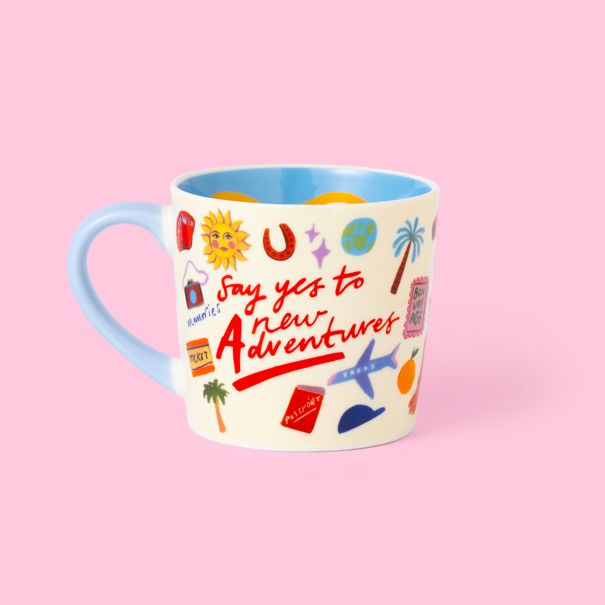 Adventure Mug "Say yes to new Adventures!"