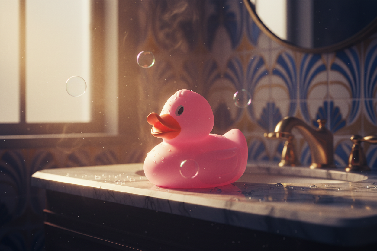 Canard Rose Bonbon XL
