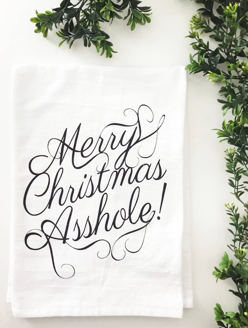 Strofinaccio Merry Christmas Asshole
