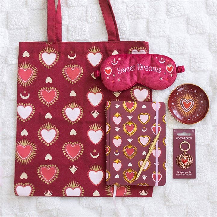 Masque de sommeil en velours Sweet Dreams Saint-Valentin