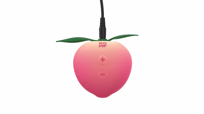 ROMP - Peach Air Pressure Stimulator - Pink