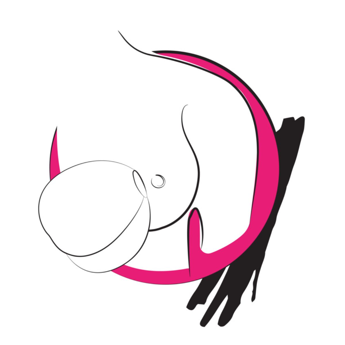 ROMP - Peach Air Pressure Stimulator - Pink