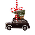 Boule de Noël Black Cab avec Sapin