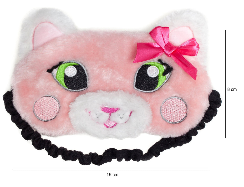 Masque de sommeil – rose chat