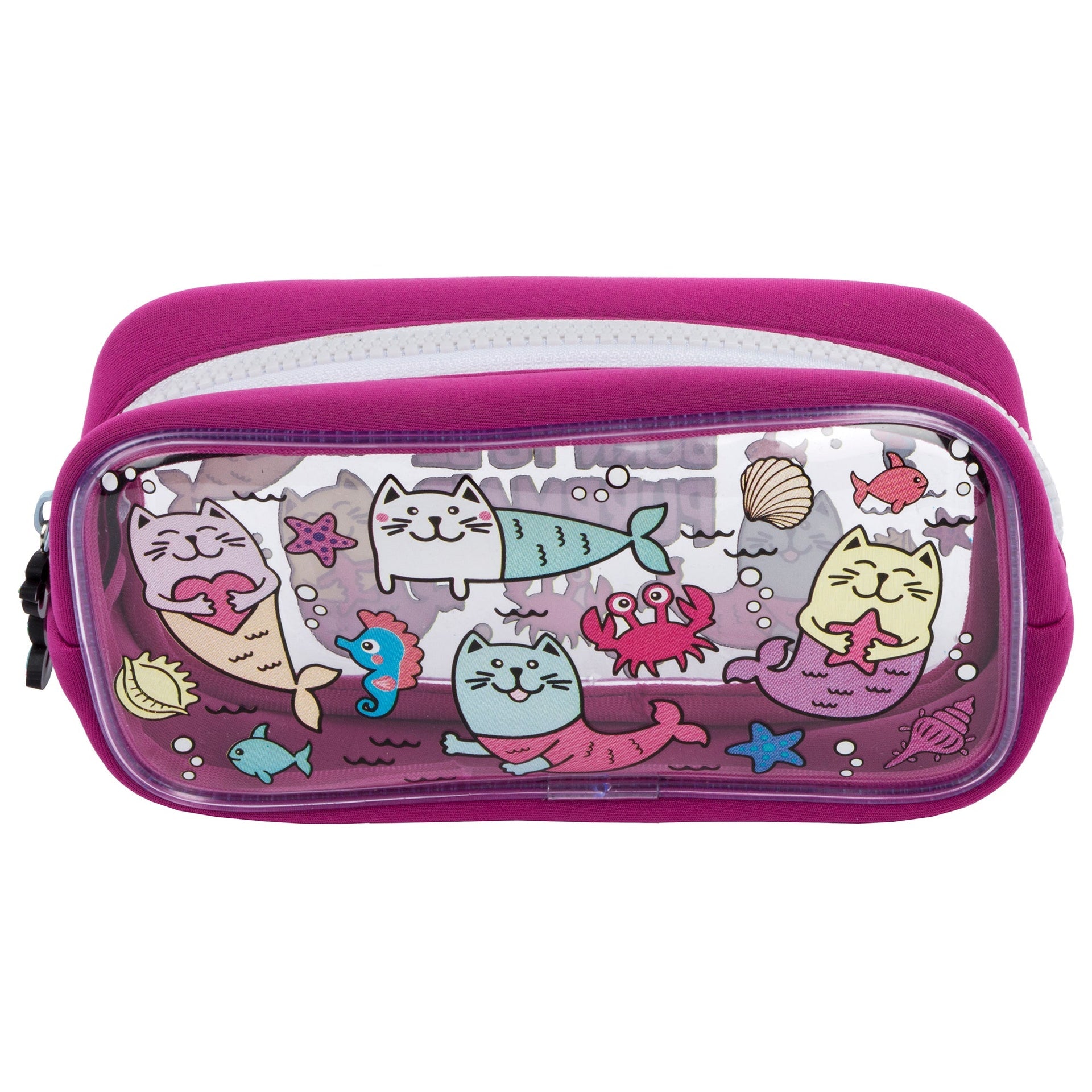 Trousse scolaire – chat sirène