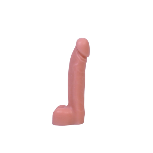 Candela - Pene - Cera - Rosa - 160 grammi - 7x5,5x17 cm