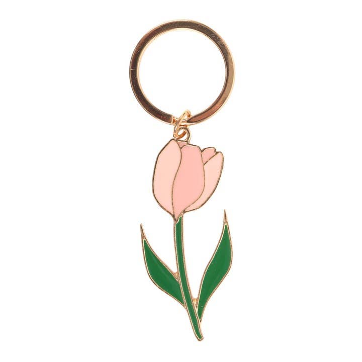 Portachiavi Tulipano Rosa