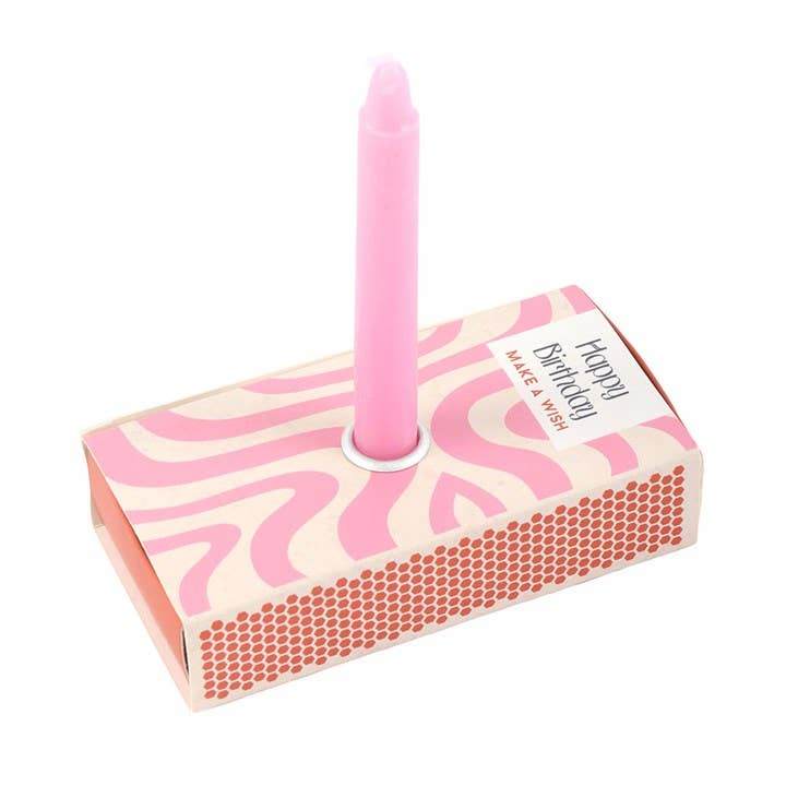 Lot de 3 bougies "Joyeux anniversaire" On the Go