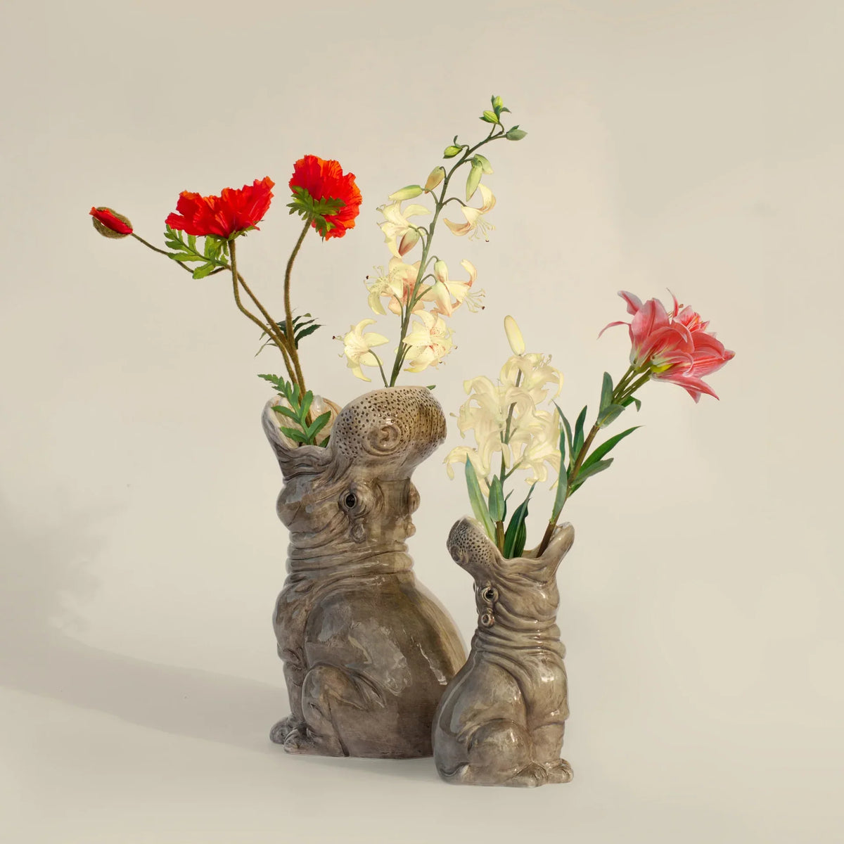 Grand Vase Hippopotame Hungry Hippos – vue produit 2