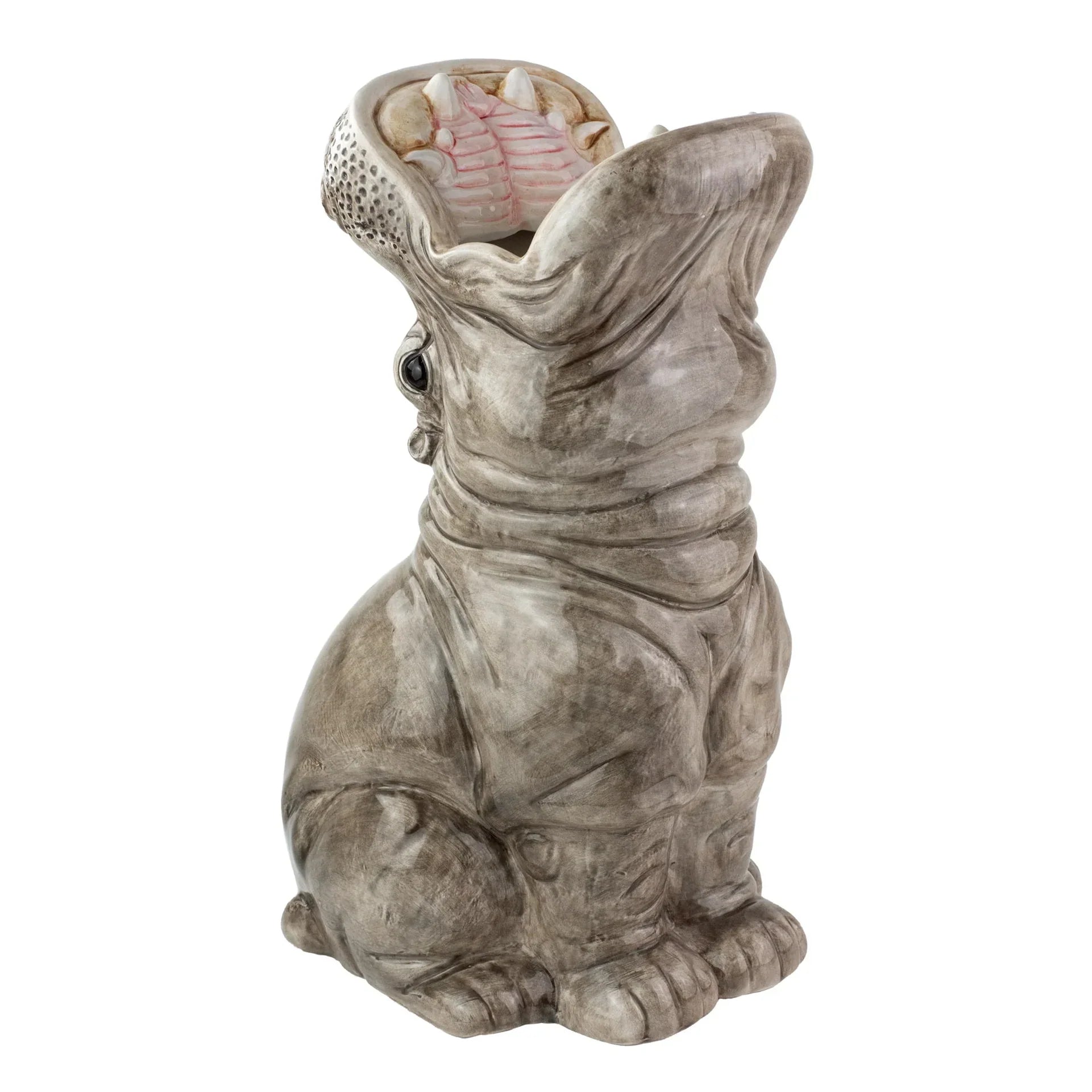 Grand Vase Hippopotame Hungry Hippos – vue produit 5