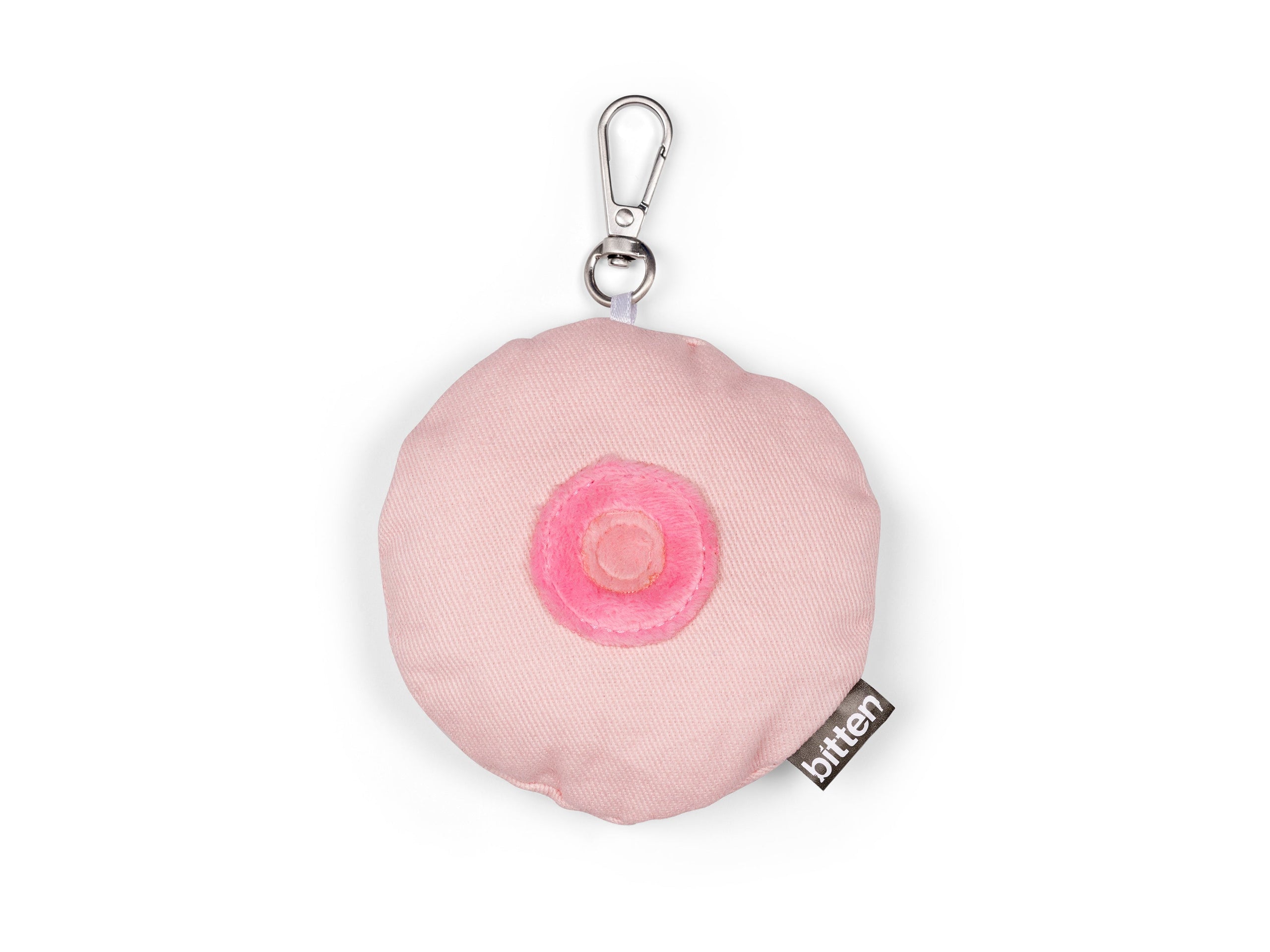 Keyfriend Pink Boob Bitten – Porte-clés original