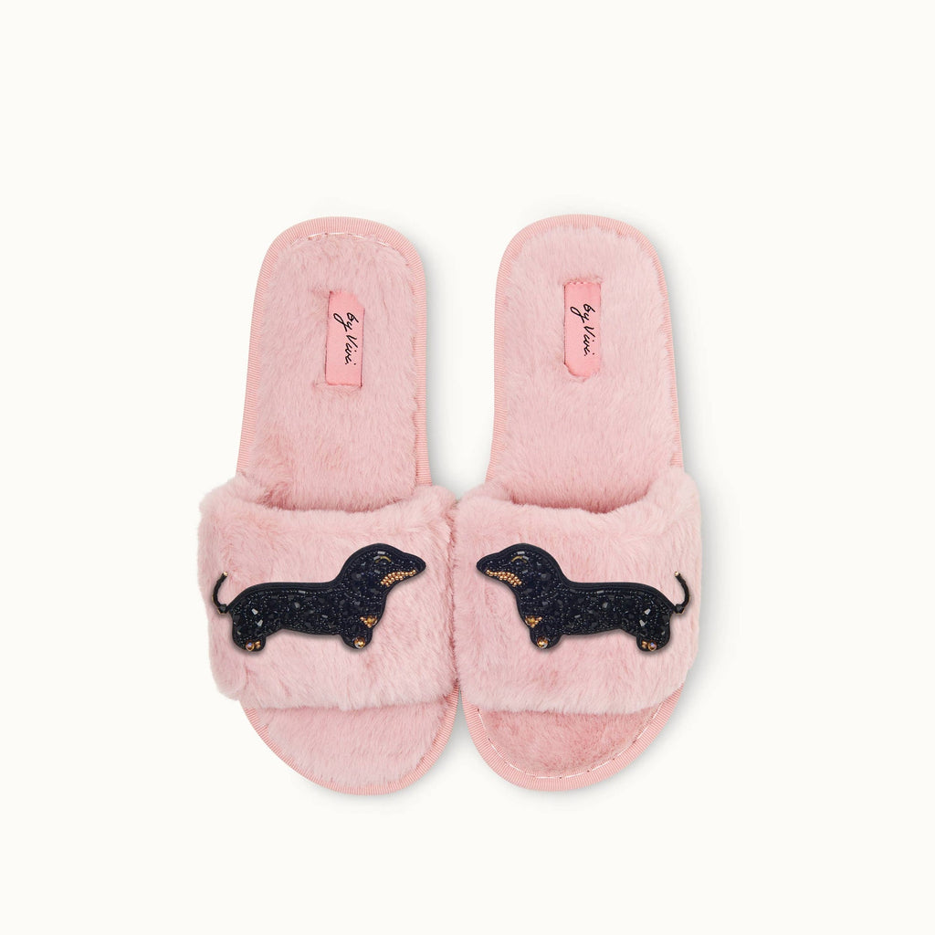 Paire de broches pour Chaussons - Teckel