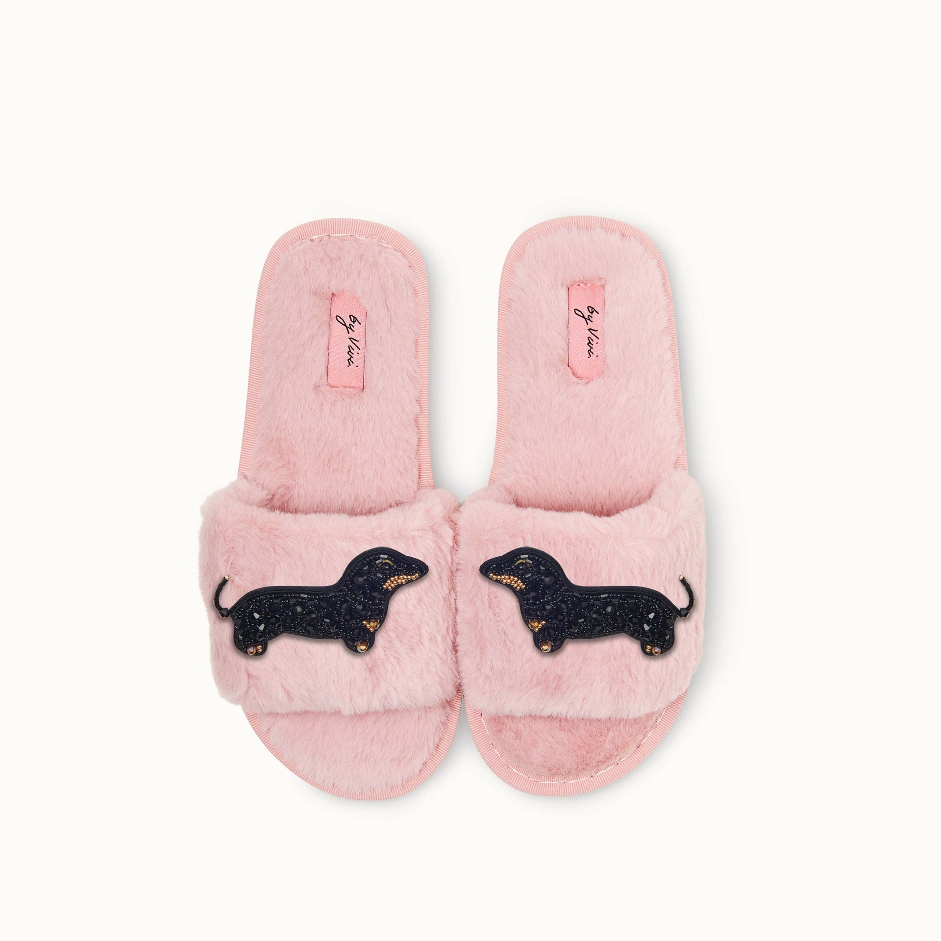 Paire de broches pour Chaussons - Teckel