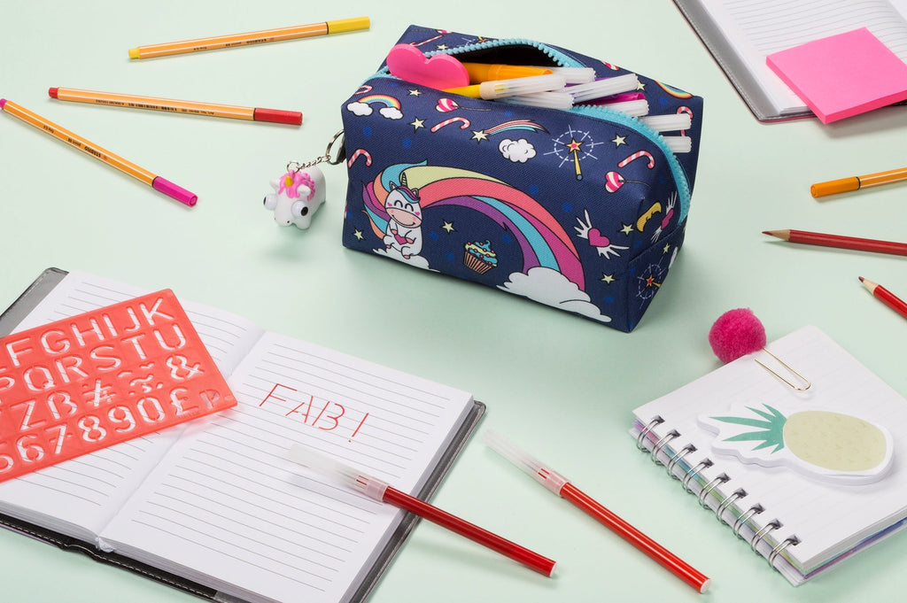 Trousse scolaire – Believe In licorne