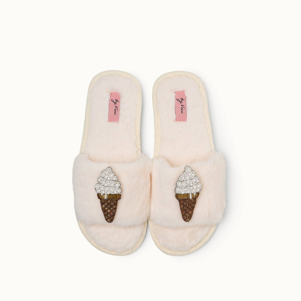 Paire de broches pour Chaussons - Glace