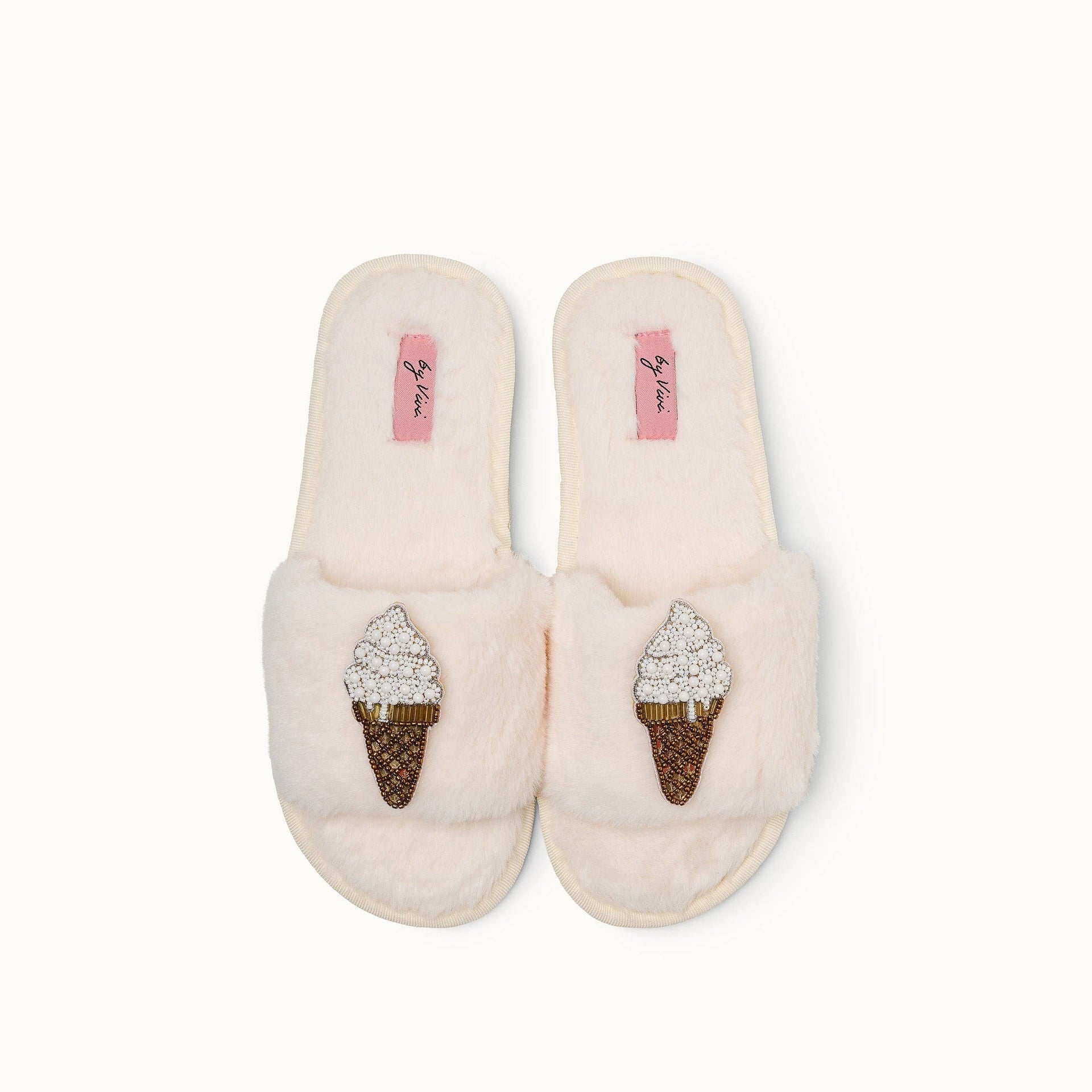 Paire de broches pour Chaussons - Glace