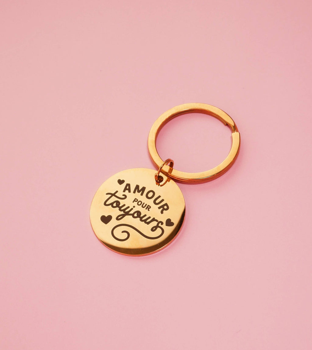Porte-clés Amour pour Toujours