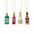 Boules de Noël Bouteille d’Alcool