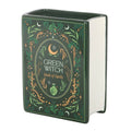 Vase en Forme de Livre - Sorcière verte