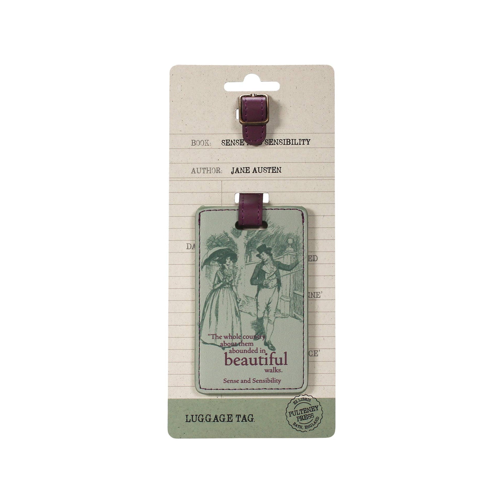 Luggage Tag - Jane Austen