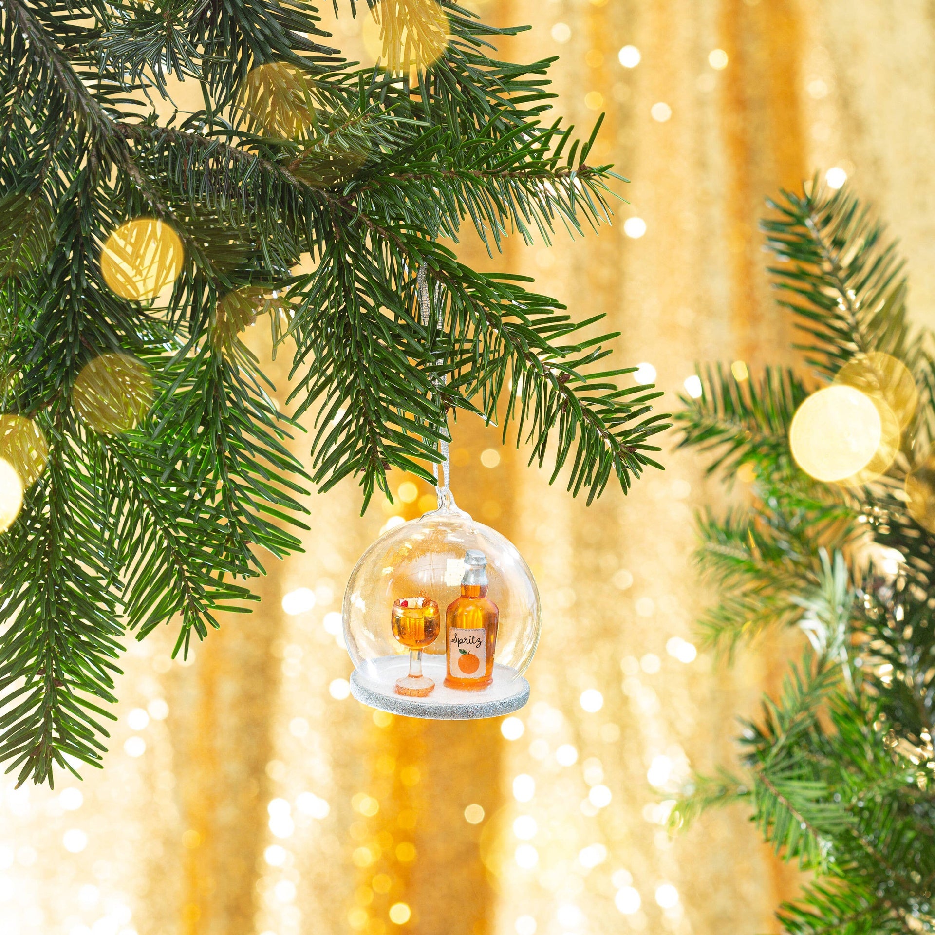 Boule de Noël dôme Spritz
