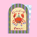 Crab Time Arched Map