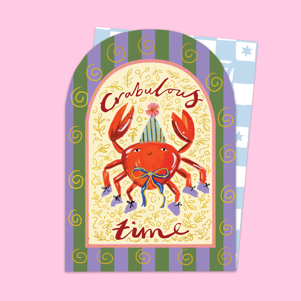 Crab Time Arched Map