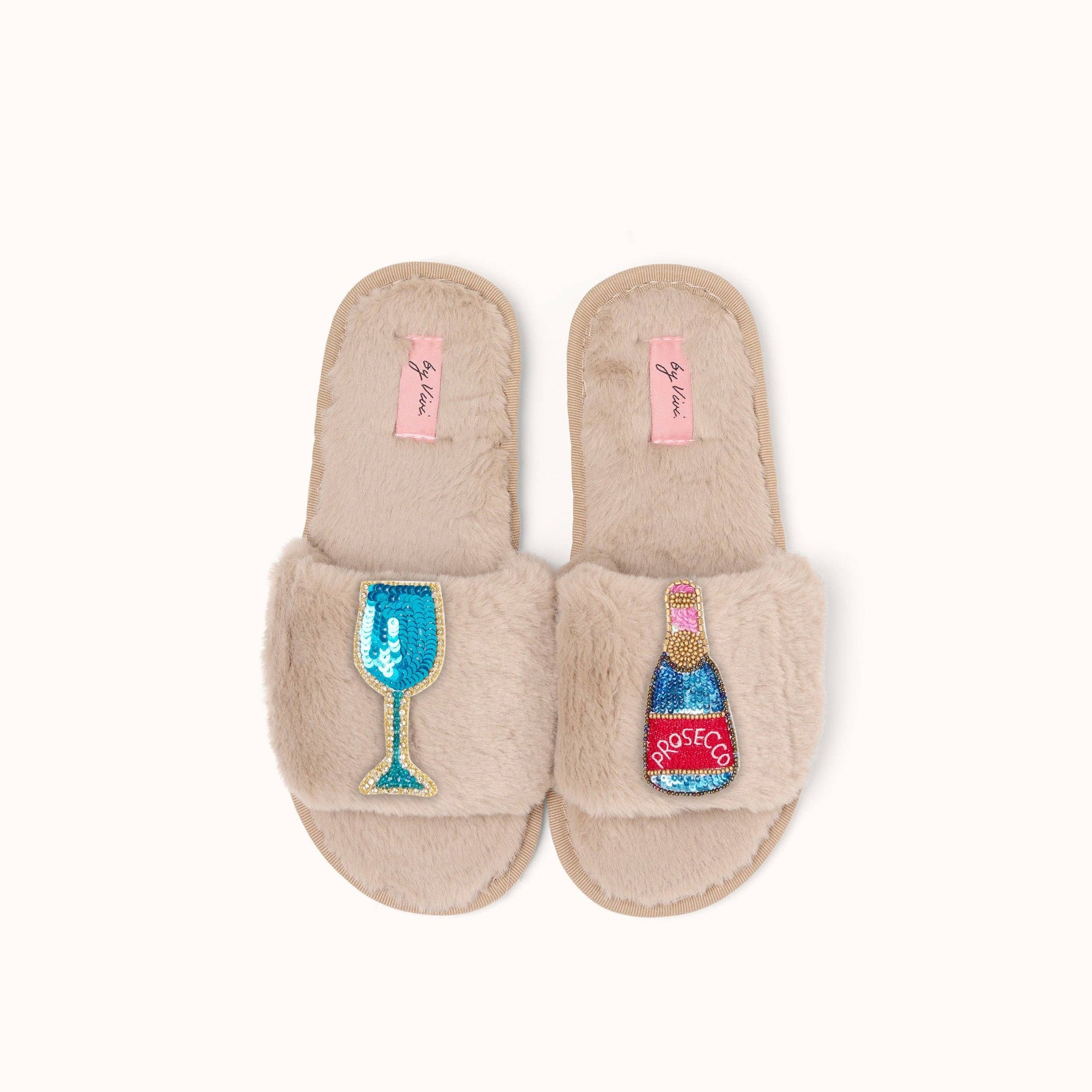 Paire de broches pour Chaussons - Prosecco