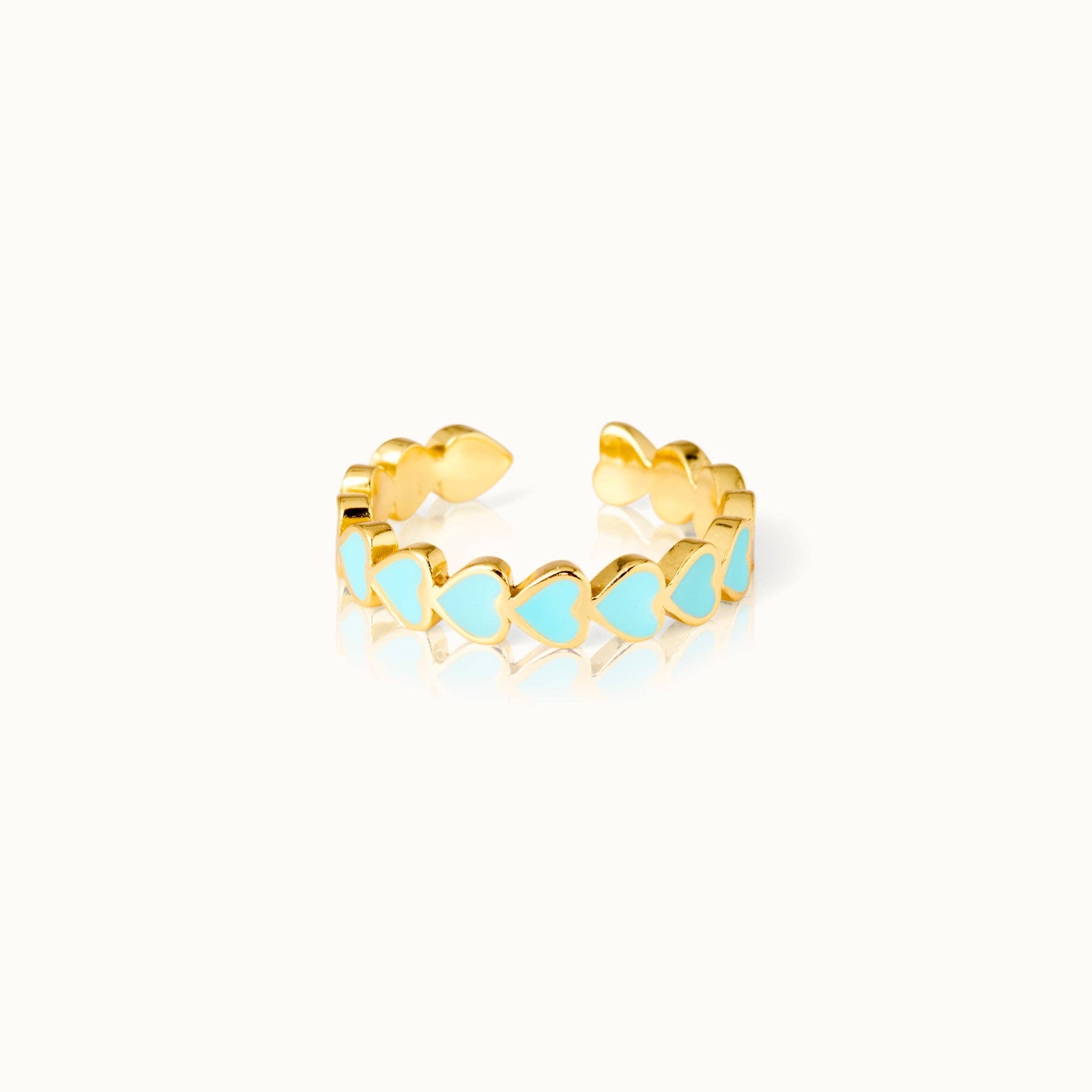 Anneau - Le Cœur Turquoise